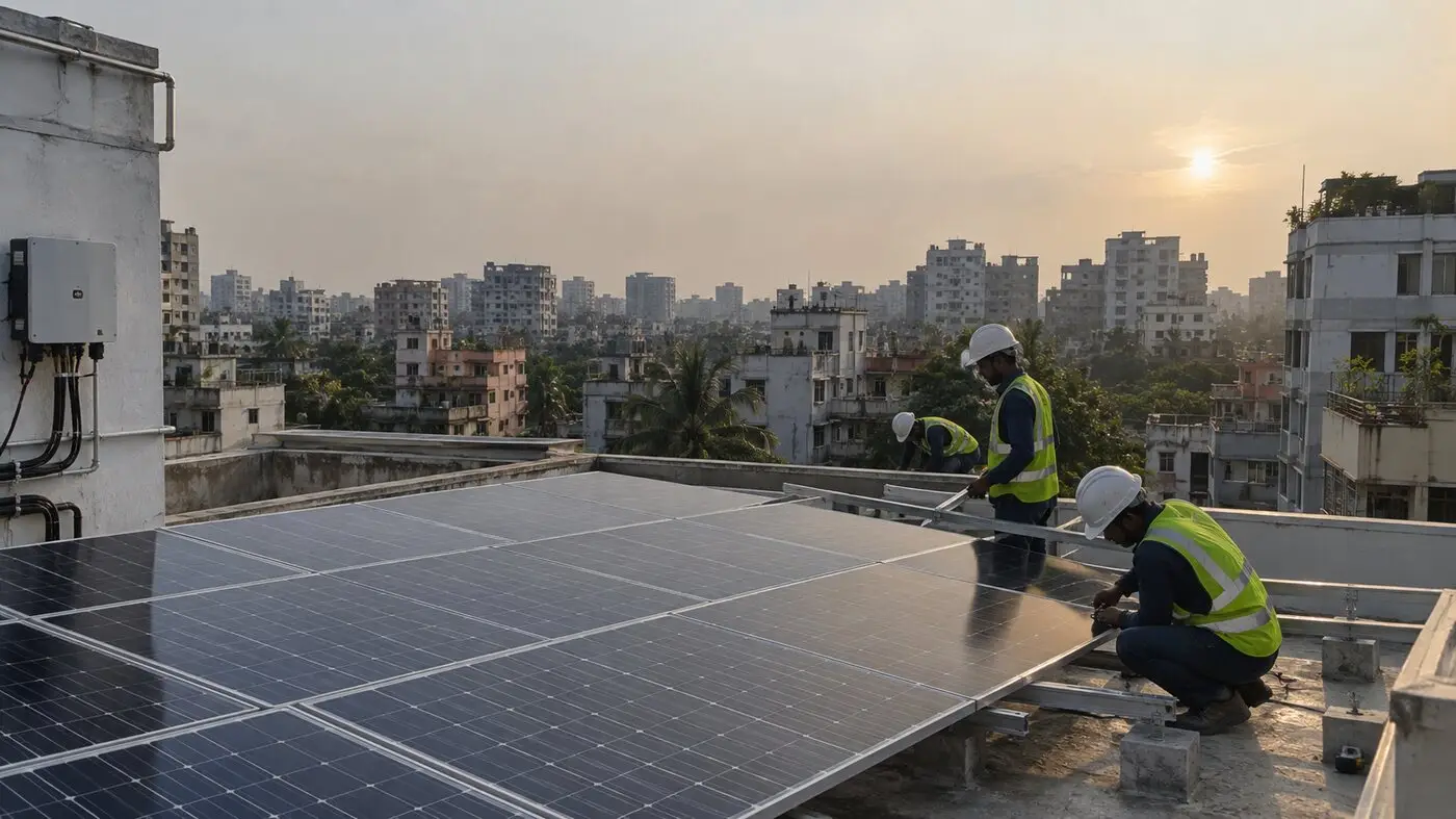 Residential rooftop solar