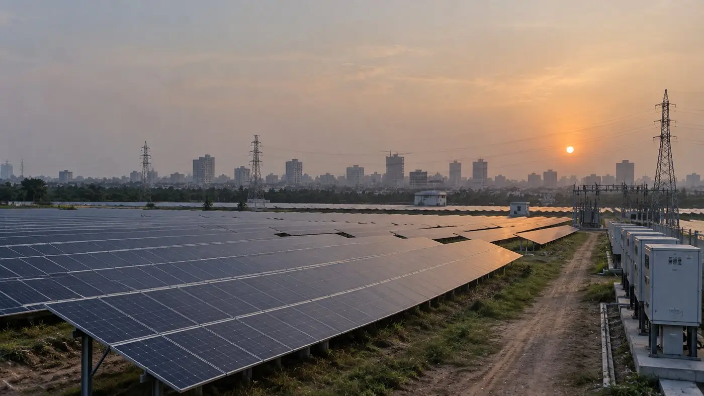 Utility-scale solar